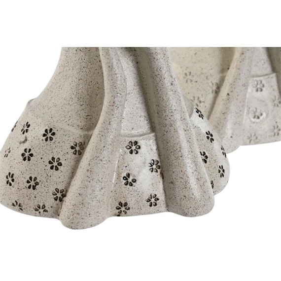 Selyemvirág női fej kaspóban 17x18x35 cm 2 féle