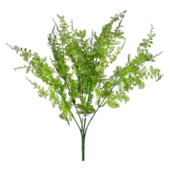 Selyemvirág páfrány csokor 40 cm