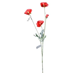 Selyemvirág pipacs 70 cm