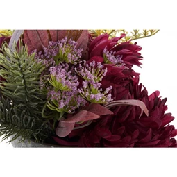 Selyemvirág 30x30x26 cm 3 féle