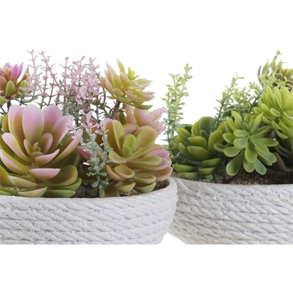 Selyemvirág 17x17x14 cm 2 féle