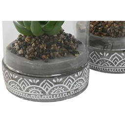 Selyemvirág 12x12x18 cm 2 féle