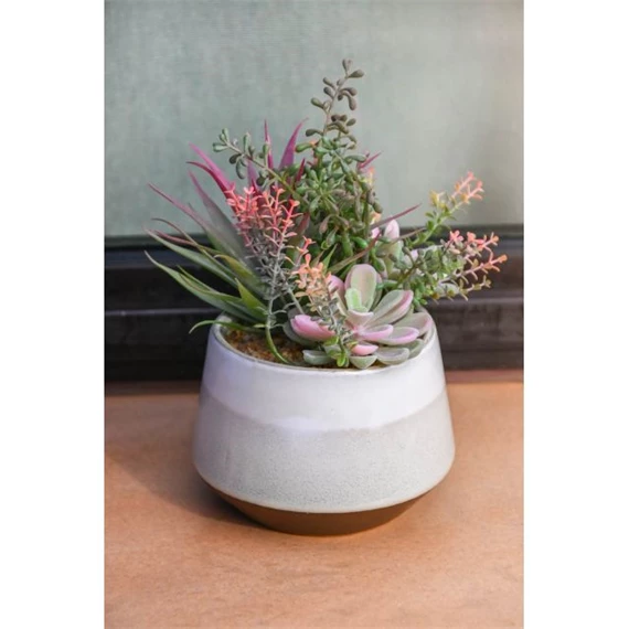 Selyemvirág 17x15,5x24 cm 2 féle