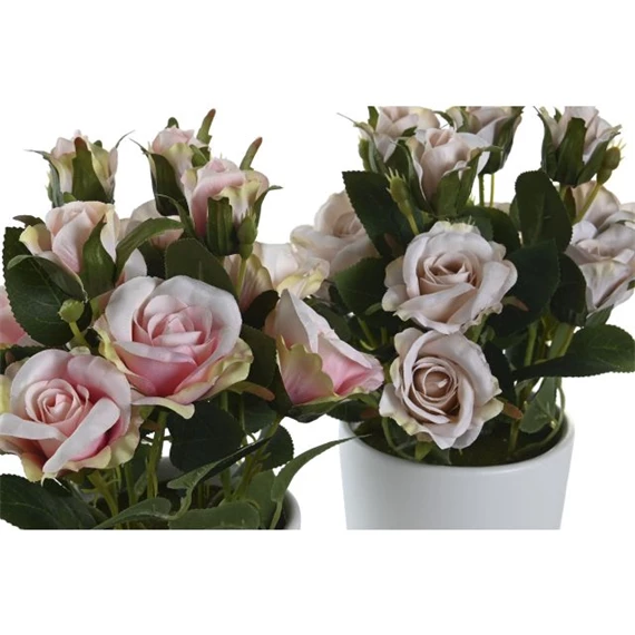 Selyemvirág Rózsa 10,5x10,5x25 cm 2 féle