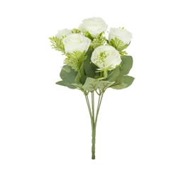 Selyemvirág Rózsacsokor 30 cm