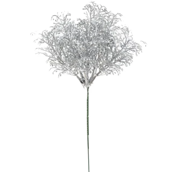 Selyemvirág zúzmó csokor, betűzős 24 cm