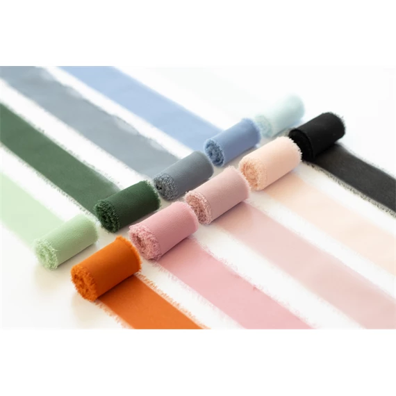 Sifon szalag sötét poros rózsa 40 mm x 10 m