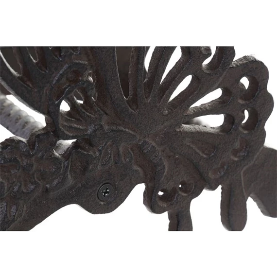 Slagtartó öntöttvasból, pillangóval 24,3x13,5x20,5 cm