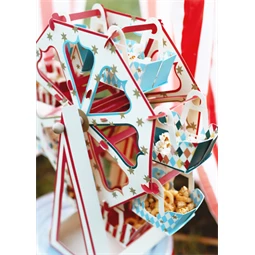 Snack állvány óriáskerék 33x48 cm