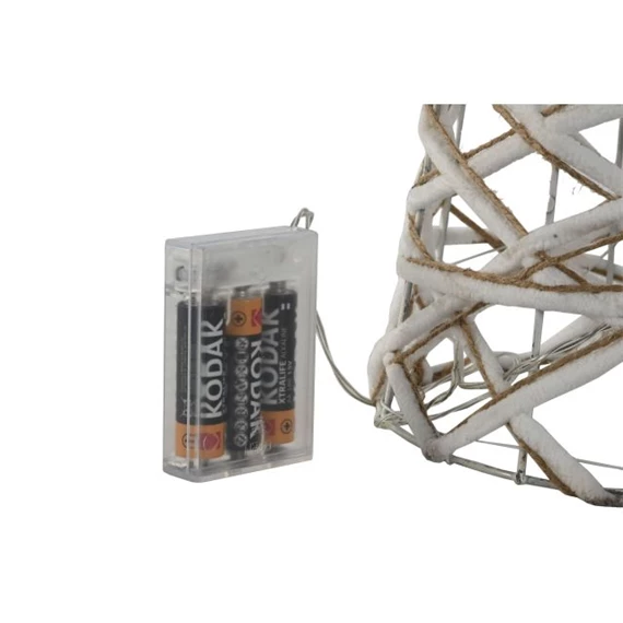 Stilizált fenyő szett, LED-es 20x20x80 cm S/3