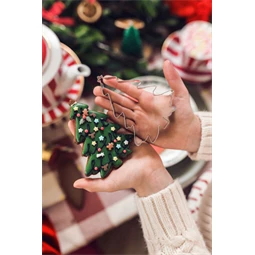 Süteménykiszúró karácsony 5-8,5 x 4,5-13 cm ezüst S/6