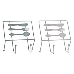 Szakácskönyv tartó, krómozott 23x13x22 cm 2 féle