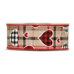 Szalag szívvel 40 mm x 10 m