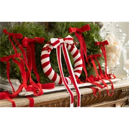 Velúr szalag 15 mm x 10 m piros