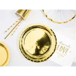 Szalvéta all you need is love fehér 33x33 cm S/20