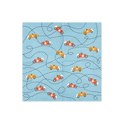 Szalvéta autók, 33x33, mix S/12