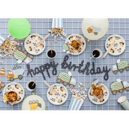 Szalvéta betonkeverő, 16x13 cm, mix S/20