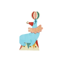 Szalvéta fóka 11 x 17 cm mix S/12