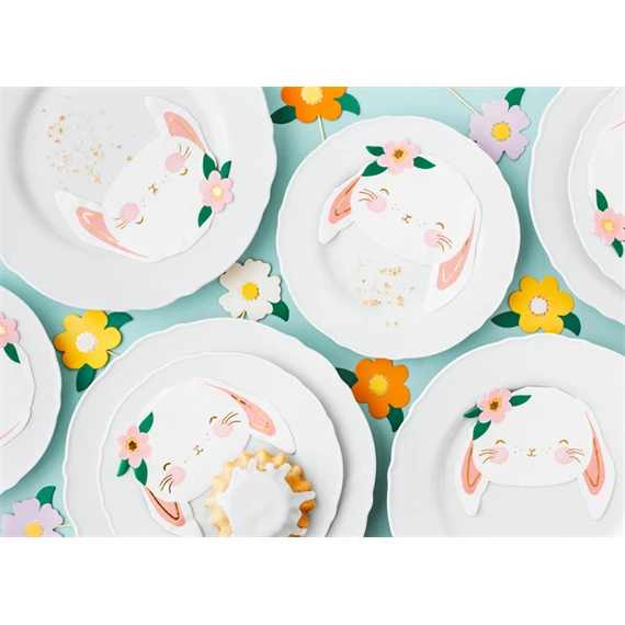 Szalvéta nyuszi, mix, 14,5x12 cm S/20