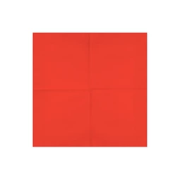 Szalvéta piros 33x33 cm S/20