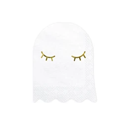 Szalvéta szellem formájú papír 22,5x28 cm fehér S/20