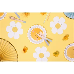 Szalvéta virág 16x16,5 cm mix S/12