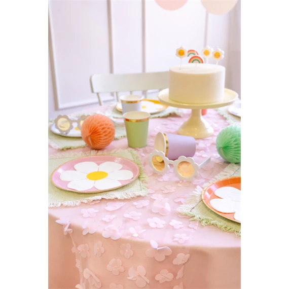 Szalvéta virág 16x16,5 cm mix S/12