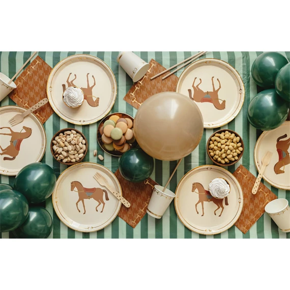 Szalvéta kengyelek mintás mix, 33x33 cm S/12