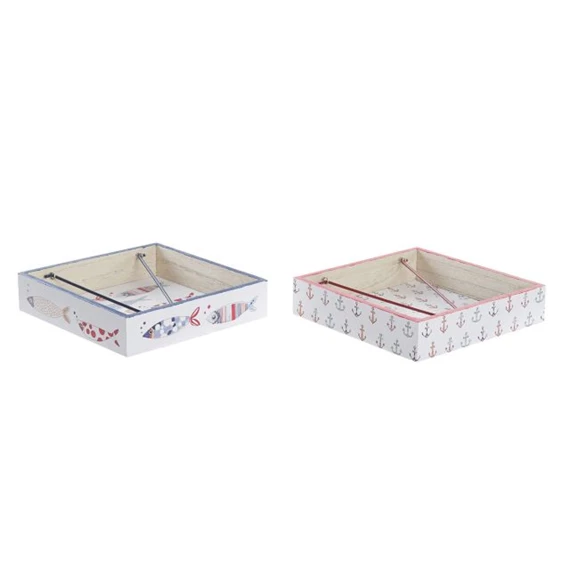 Szalvétatartó 18x18x4 cm 2 féle