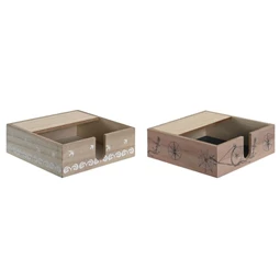 Szalvétatartó 18x18x6 cm 2 féle