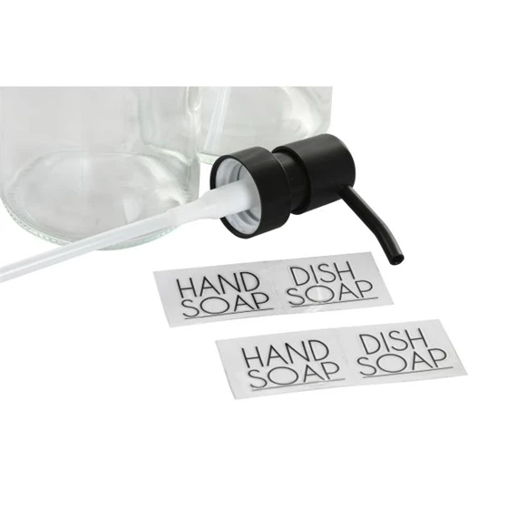 Szappantartó 8x8x17 cm 2 féle S/2