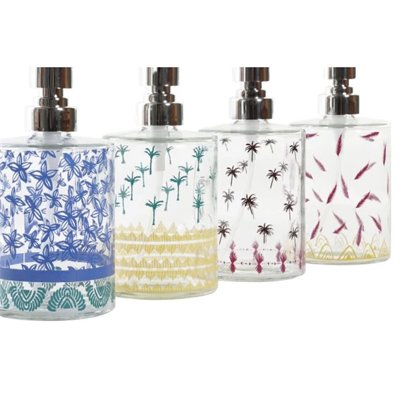 Szappantartó 10x8x17 cm 4 féle 450 ml