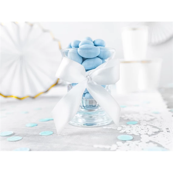 Szatén szalag fehér 25 mm 25 m