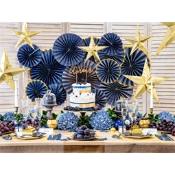 Szatén szalag tengerészkék 6 mm 25 m