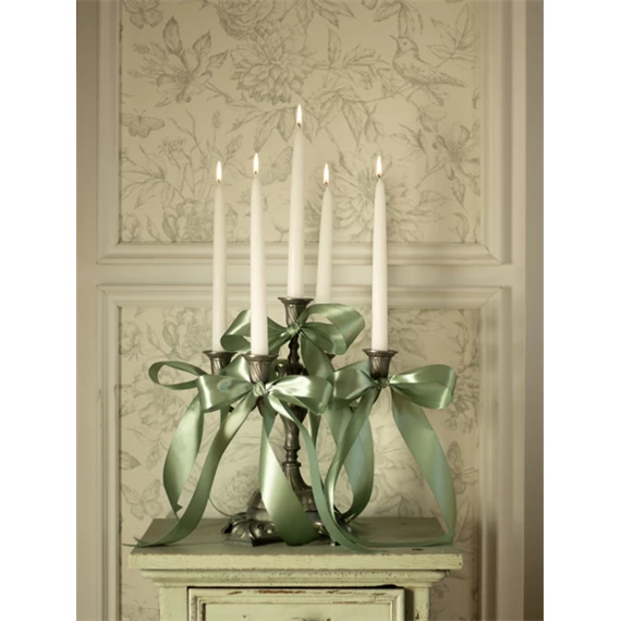 Szatén szalag zsálya 38 mm x 25 m