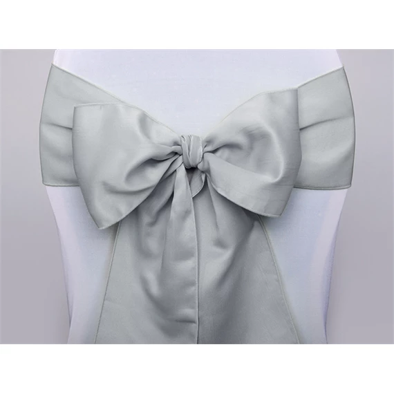 Székmasni szatén 15x275cm ezüst S/10