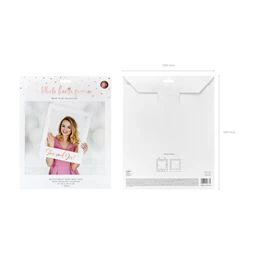 Szelfi képkeret she said yes rózsaarany 50x59,5 cm