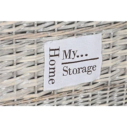 Szennyeskosár szett szögletes 47x34x55 cm S/2