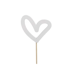 Szív betűzős 7,5x7,5 cm S/9