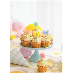 Szülinapi gyertyák pillangók 3,5 cm mix S/5