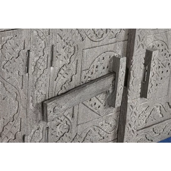 TV-s szekrény faragott 200x40x61 cm