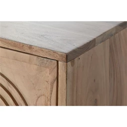 Tálalószekrény mintás 145x40x80 cm