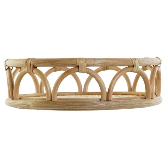 Tálca dekoráció 33x33x9 cm