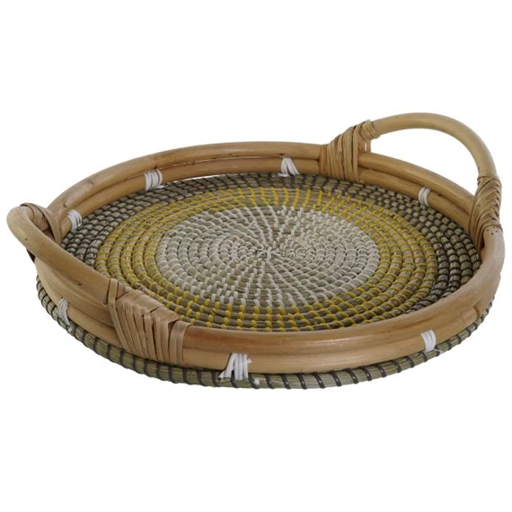 Tálca dekoráció 45x45x10 cm