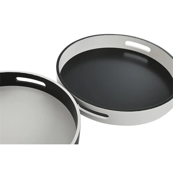 Tálca kerek 35x35x5 cm 2 féle