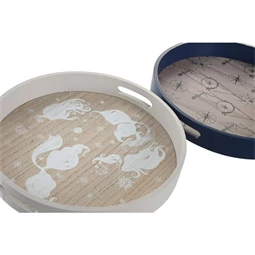 Tálca 35x35x5 cm 2 féle