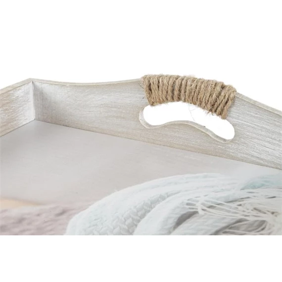 Tálca szett "HOME" felirattal 40x30x6 cm 2 féle S/2