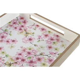 Tálca virágos 40x30x5 cm 2 féle