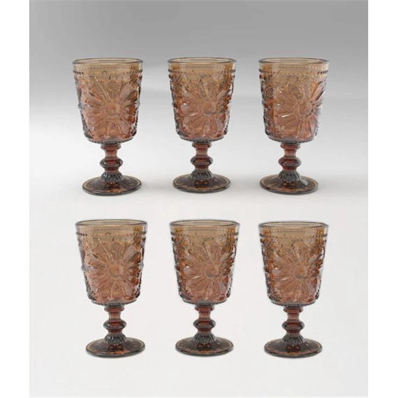 Talpas pohár szett 270 ml 8,5x8,5x16,3 cm S/6