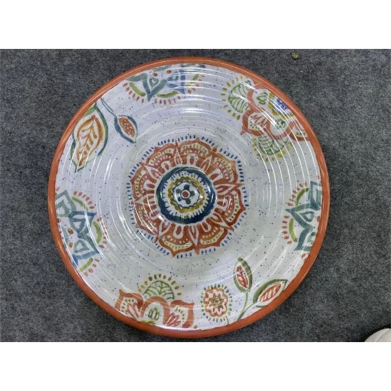 Tányér Mandala mintás 28x28x1 cm 2 féle